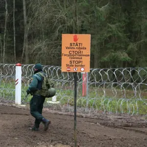 Lettisch - belarussische Grenze