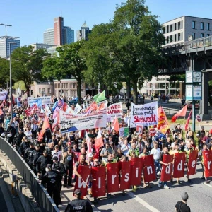 Frühere Verdi-Demonstration