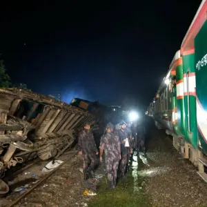 Zugunglück in Bangladesch