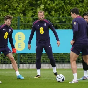 Englands Fußballnationalmannschaft -Training