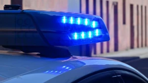 Polizeistreife im Einsatz