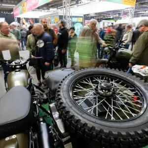 Motorradmesse in Erfurt