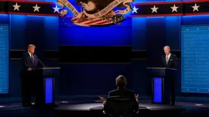 TV-Debatte im Präsidentschaftswahlkampf 2020