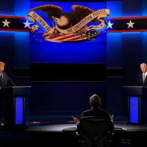 TV-Debatte im Präsidentschaftswahlkampf 2020