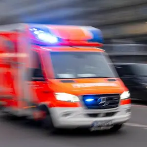 Krankenwagen im Einsatz - Archiv