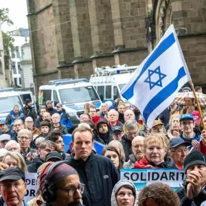Solidaritätskundgebungen nach den Angriffen gegen Israel -Bremen