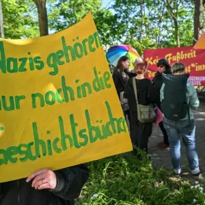 Demonstration gegen Rechtsextremismus in Cottbus