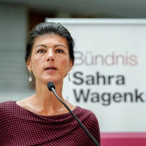 Sahra Wagenknecht vom Bündnis Sahra Wagenknecht