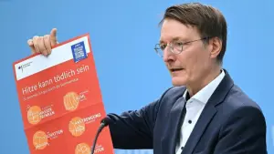Bundesgesundheitsminister Lauterbach zu Hitzeschutz