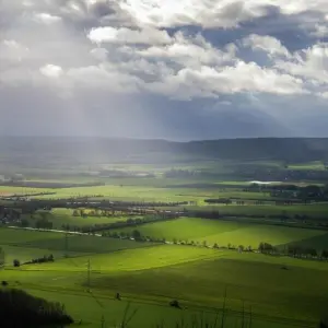 Sonne und Wolken in Niedersachsen