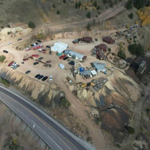 Touristen in Goldmine in Colorado eingeschlossen