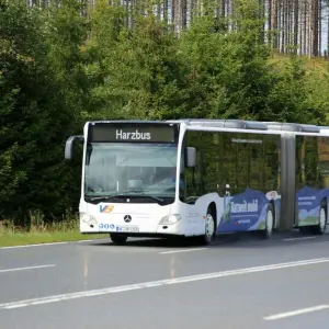 Bus im Harz