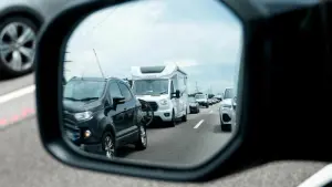 Verkehr auf der Autobahn