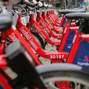 Neue Stadtrad-Fahrradflotte in Hamburg