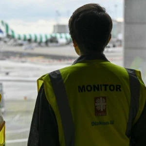 Kirchliche Abschiebebeobachter am Frankfurter Flughafen