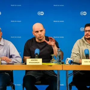 Pressekonferenz der Stiftung gegen Korruption