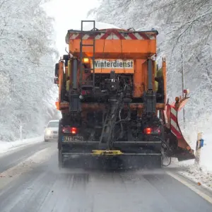 Schneefall in Rheinland-Pfalz