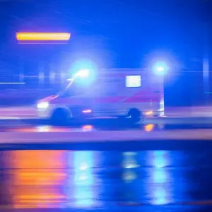 Krankenwagen im Einsatz