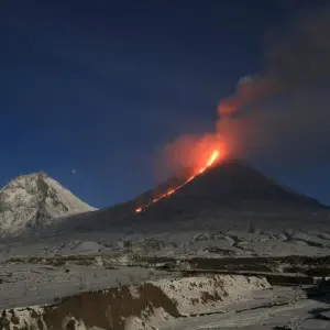 Vulkanausbruch auf Kamtschatka