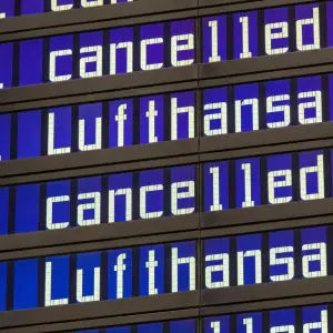 Warnstreik bei der Lufthansa