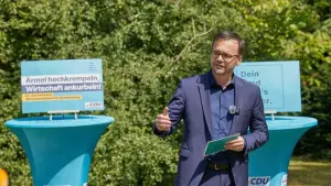 Präsentation der Wahlkampagne der CDU Brandenburg