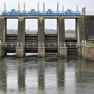 Hochwasserrückhaltebecken Straußfurt