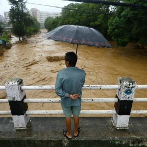 Überschwemmungen in Nepal