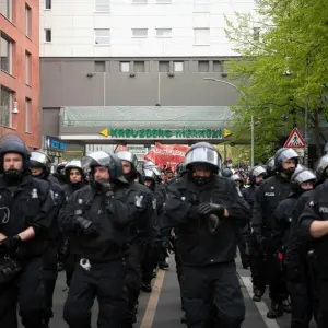 Polizeieinsatz am 1. Mai 2023 in Berlin
