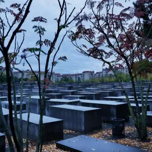Nahostkonflikt - Holocaust-Mahnmal in Berlin