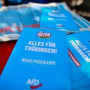 Wahlkampf AfD in Thüringen