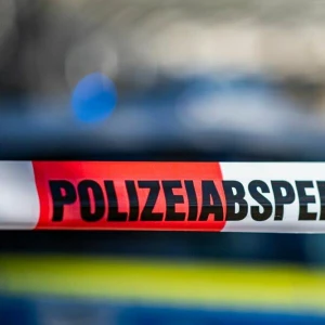 Absperrung der Polizei