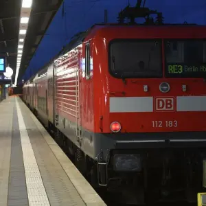 Warnstreik bei der Deutschen Bahn