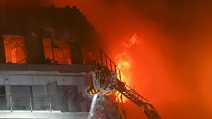 Großbrand in Valencia