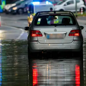 Unwetter in Duisburg