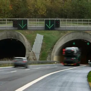 Tunnel Königshainer Berge