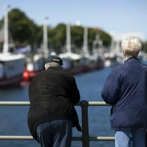 Senioren in Warnemünde