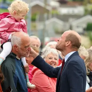 Königlicher Besuch in Wales