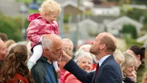 Königlicher Besuch in Wales