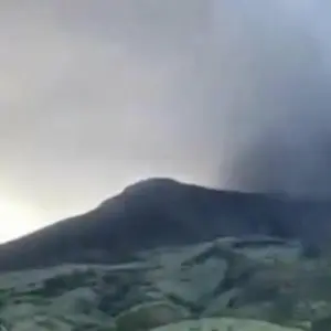 Ausbruch auf Vulkaninsel Stromboli