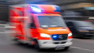 Krankenwagen im Einsatz