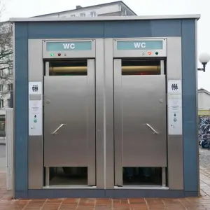 Öffentliche Toilette in Hamburg