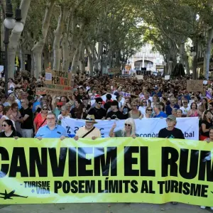 Demo gegen Massentourismus auf Mallorca