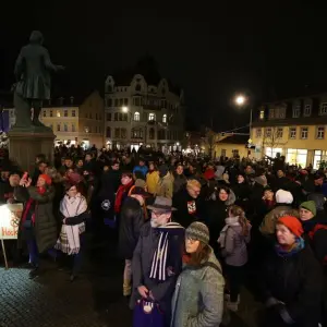 Demonstrationen gegen Rechtsextremismus - Weimar