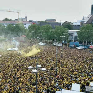 Borussia Dortmund - Real Madrid - Public Viewing in Dortmund
