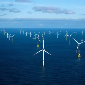 Windkraft auf See