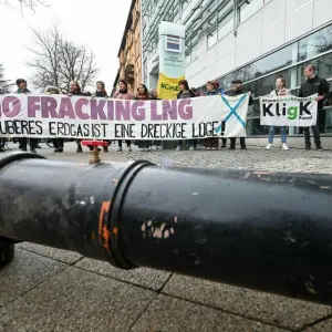Kundgebung gegen Rügener LNG-Terminal