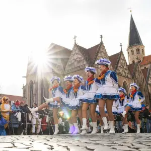 Karnevalsumzug in Braunschweig