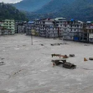 Sturzflut in Indien