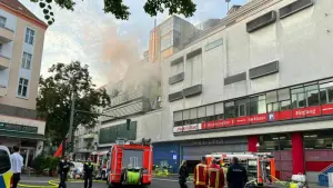 Brand in Neukölln Arcaden