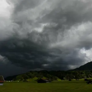 Gewitter in den Bergen